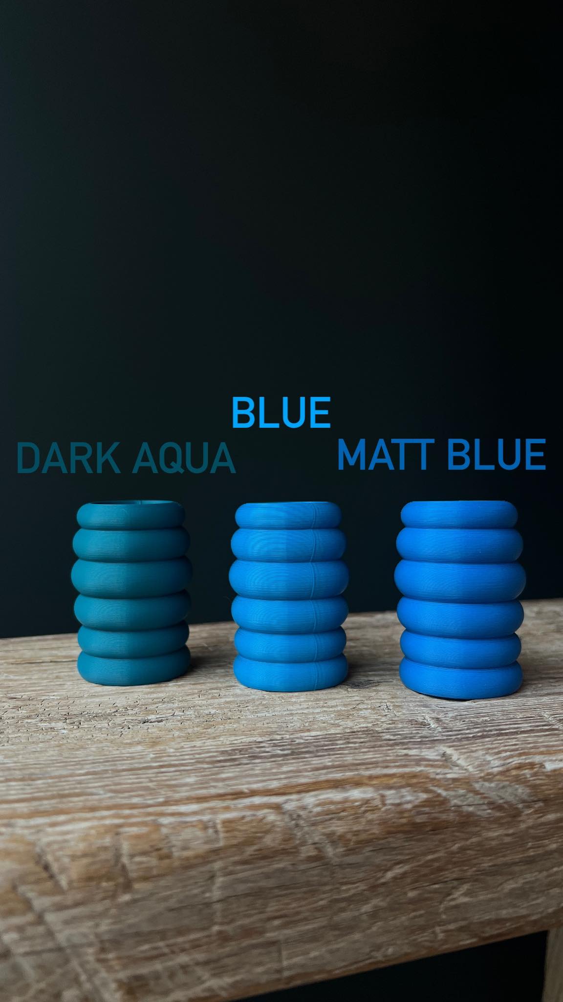 Candle holder S Triangles