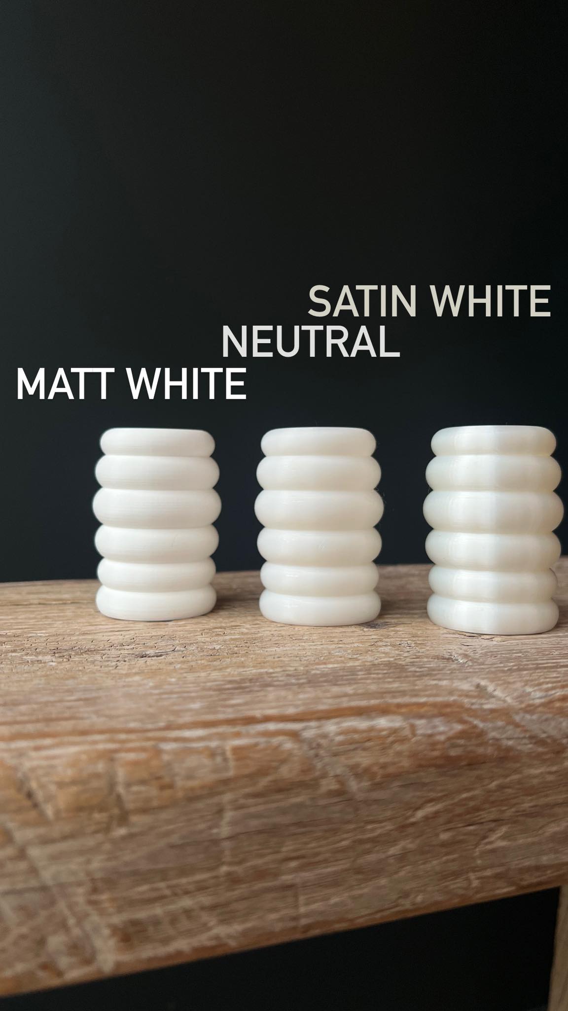 Candle holder Triangles XS