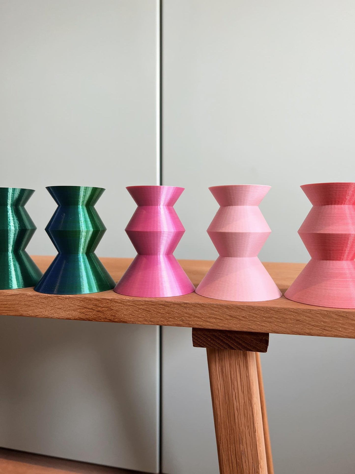 Candle holder S Triangles