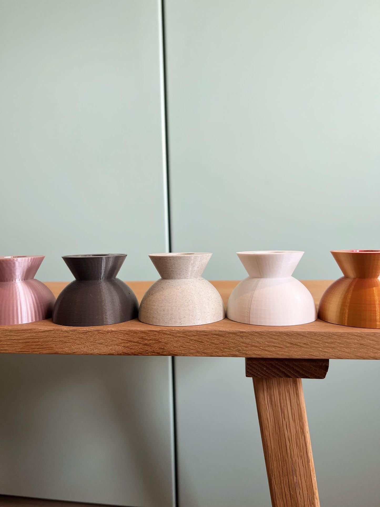 Candle holder Bubble-Triangle XS