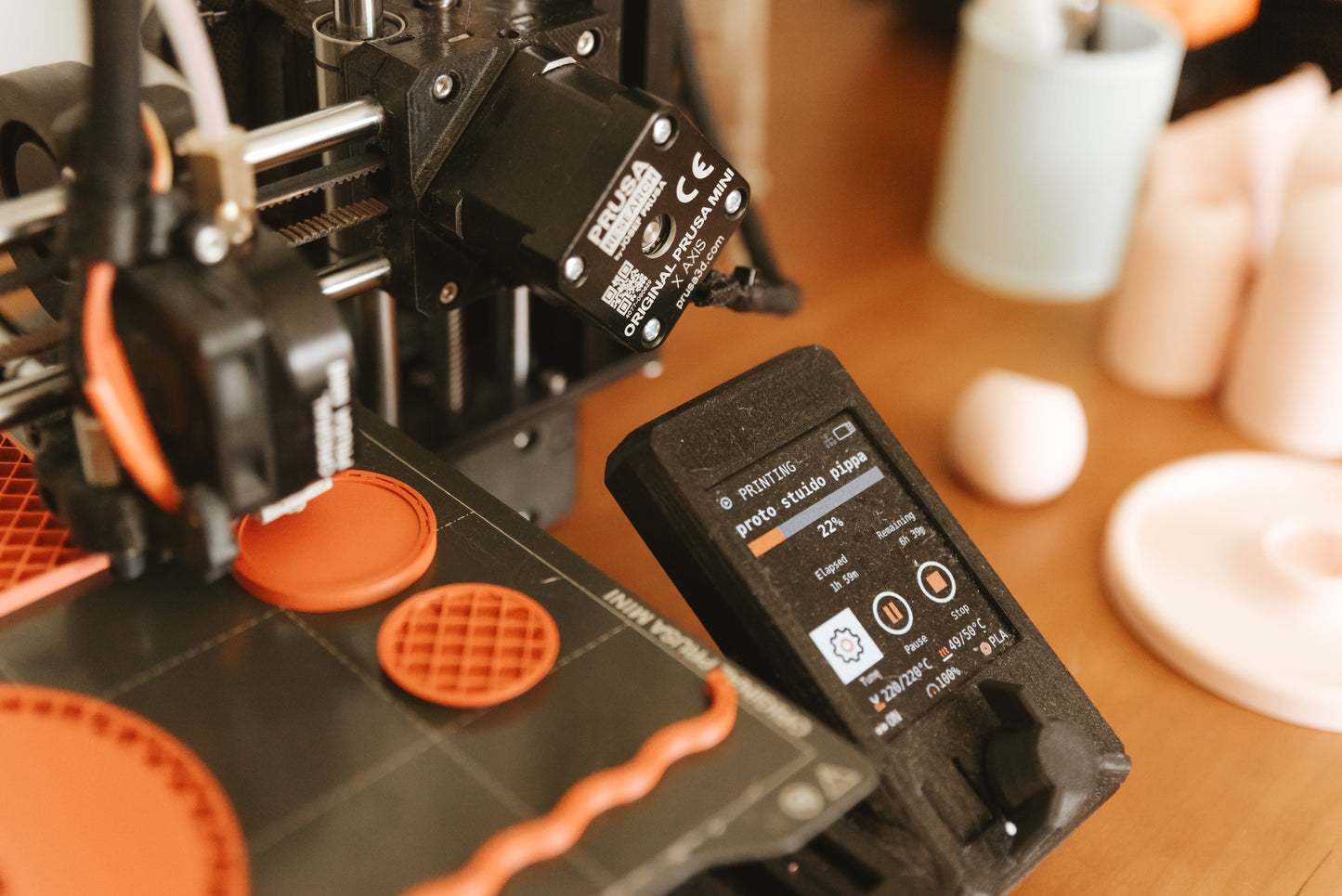 Candle holder Bubble-Triangle XS