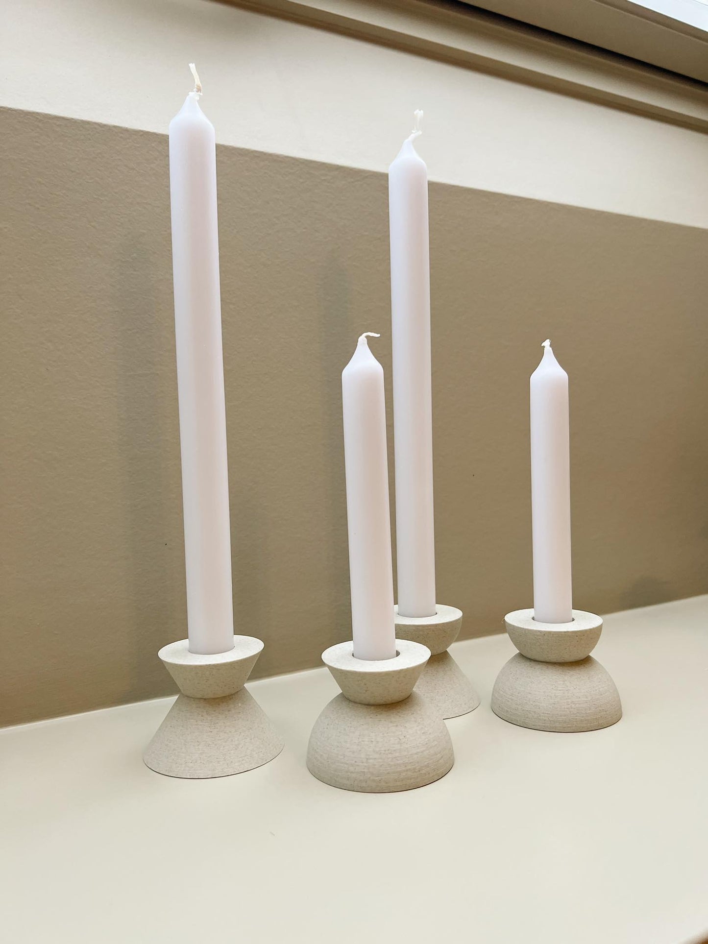 Candle holder Bubble-Triangle XS