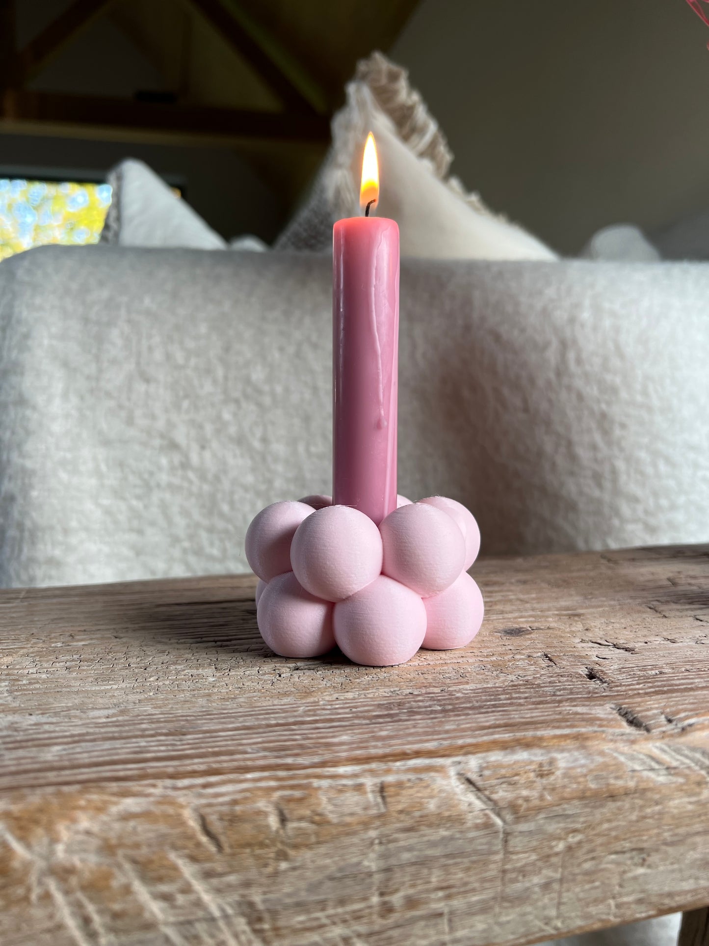 Pearl candle holder M